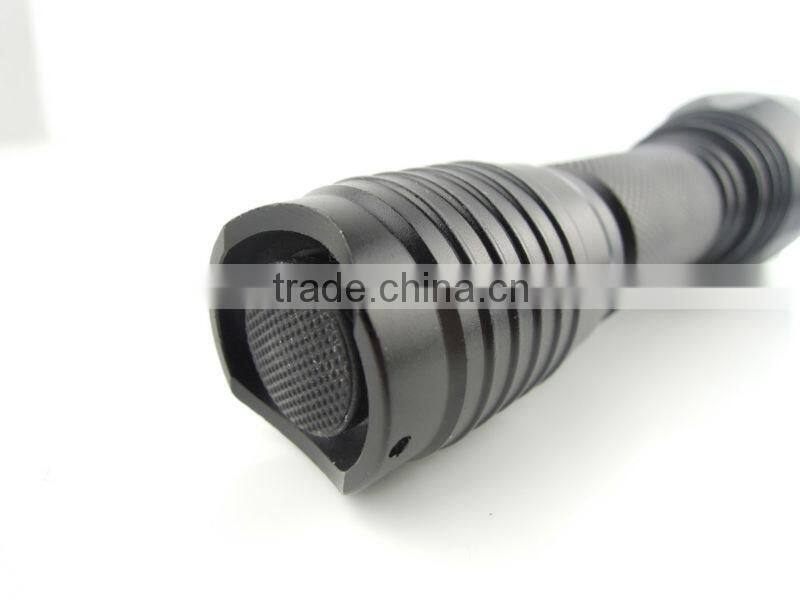 Rechargeable Aluminum Police Flashlight Torch