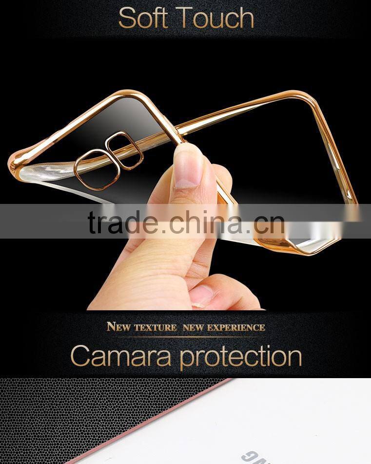LZB New arrival Electroplating TPU Cover Case for Samsung galaxy j7
