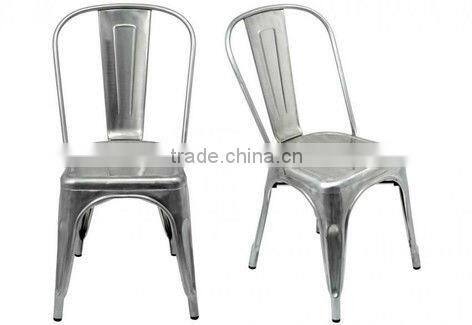 Wholesale Cheap Galvanized Metal Design Chair