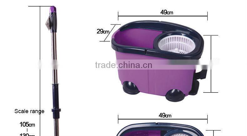 purple double device 360 mop spin, spin go mop