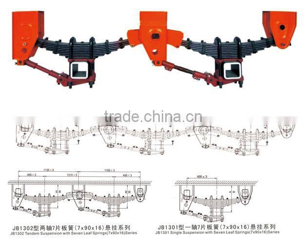 Semi trailer suspension/Suspension parts