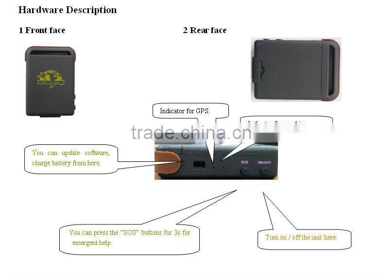 Cheapest Sim Card Vehicle GPS Tracker TK 102B