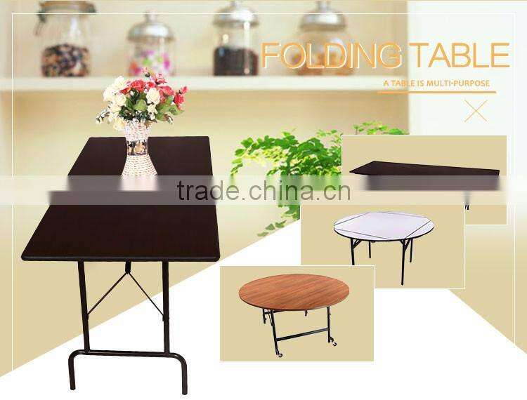 Wholesale round small foldable desk with factory price
