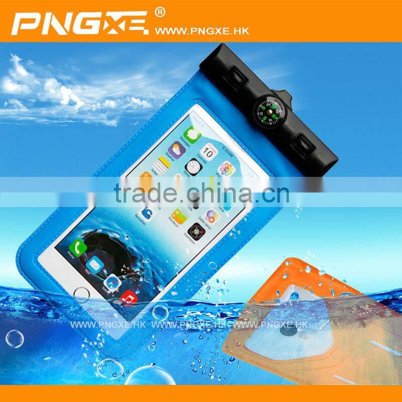 2015 New arrival waterproof bag cover for 4.2"-5.5'' smartphone