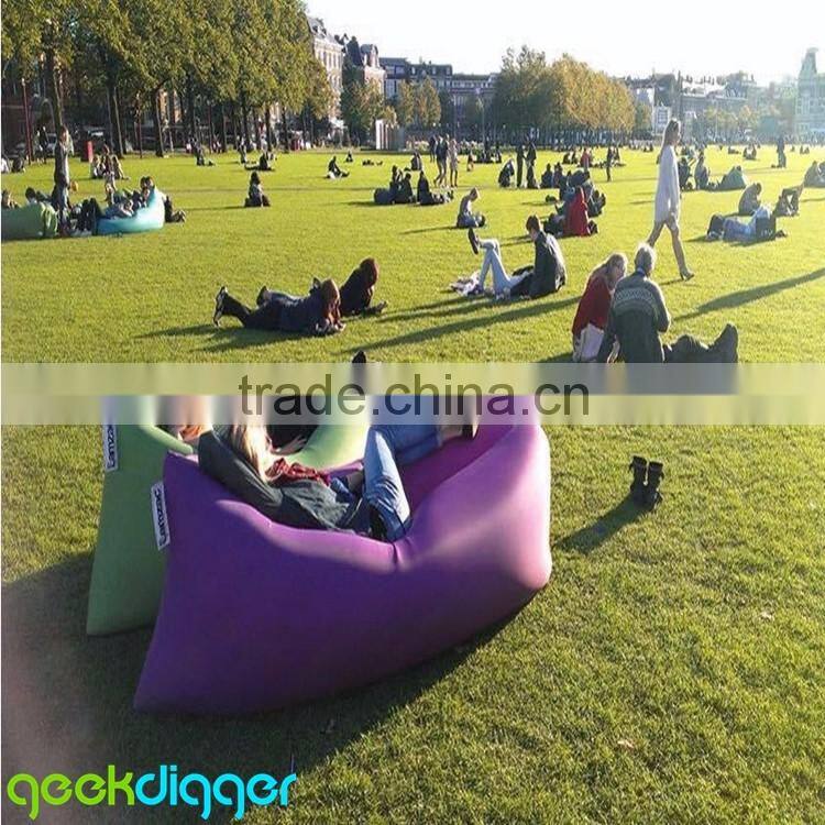 2016 new product Portable lazy bag sofa air outdoor inflatable pool lounger