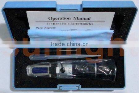 RHB-90ATC 58-90%Brix, 38-43%Be', 10-33%Water Honey Refractometer
