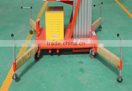 AWP 6M Telescope man lift ladder / vertical aluminum platform lift