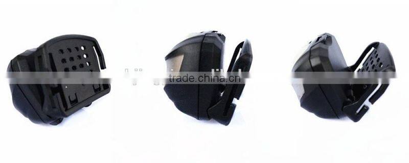 high power 3W have warning red light rechargeable head lamp led
