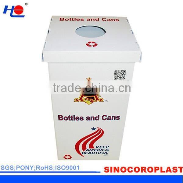 Coroplast Corflute PP Recycled Bins
