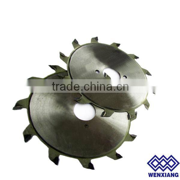 Metal cutting carbide blades