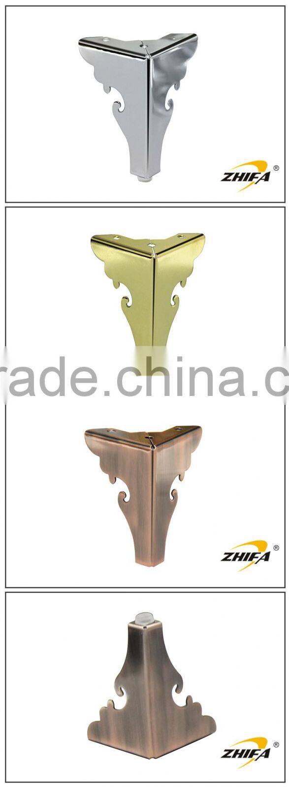 ZHIFA ZF-A113 high quality bun furniture feet, mahogany table legs, settee legs