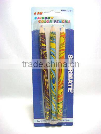 3PCS color pencils/colored charcoal pencils/wooden colored pencils bulk