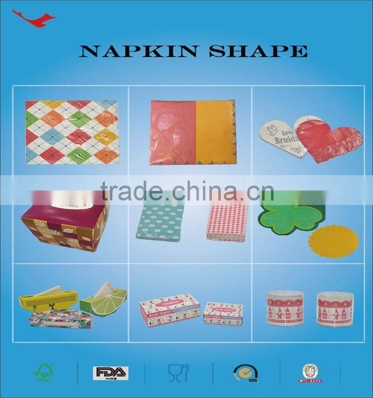 005 raw materials wholesale baby printing paper napkin