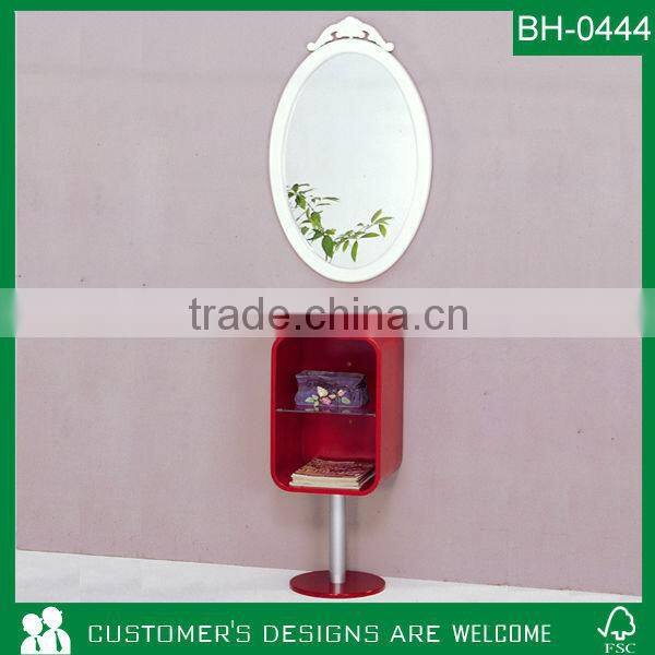 Hallway Console Table With Mirror, Classical Console Table With Mirror