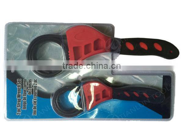 Diy Heavy Duty Adjustable Rubber Plastic Automotive Oil Filter Strap Wrench
