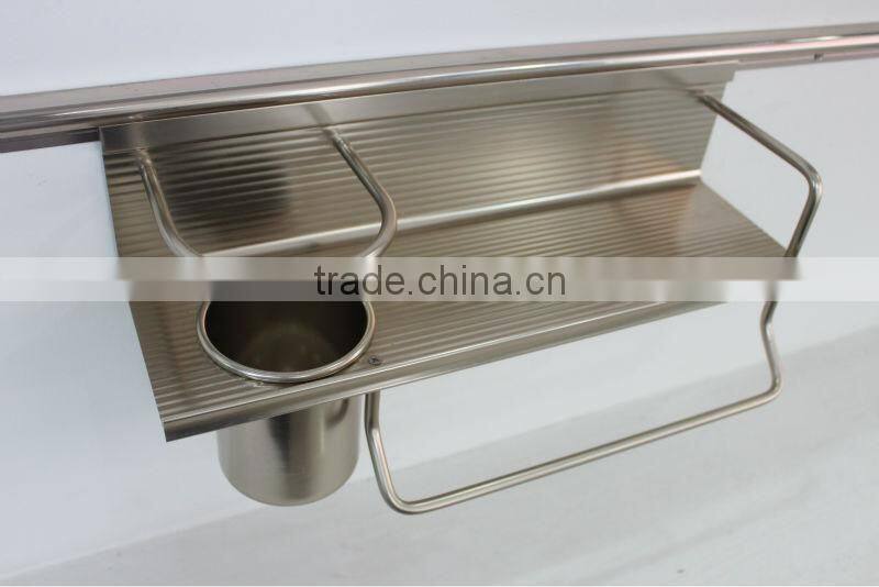 Champange kitchen hanging cabinet spice racks