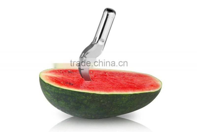 Amazon hot sale Multi purpose stainless steel watermelon slicer watermelon corer