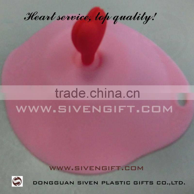 ODM design rubber plastic gift silicone bowl cover