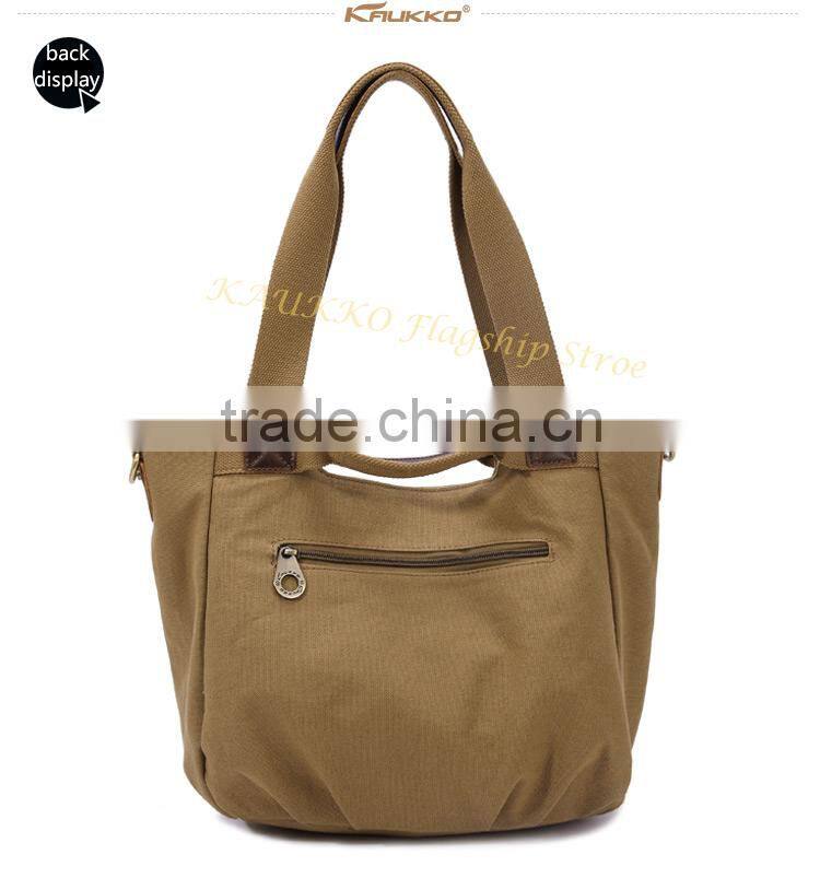 Nice Lady Handbag Women Shoulder Bag Fashion Pattern Shoulder Bag Canvas Wholesale Tote Bag Fashion Handbag 3 Colors