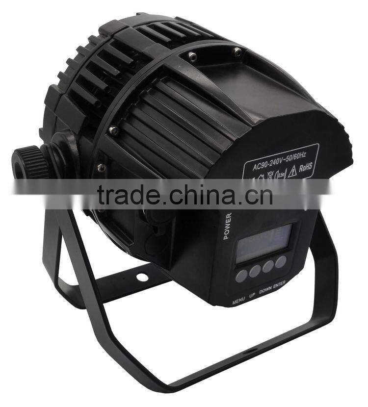 Wireless DMX Built-in 2.4G Transceiver Rechargeable Battery Powered Outdoor Waterproof 9pcs 10W RGBW 4IN1 LED Wash Par Light