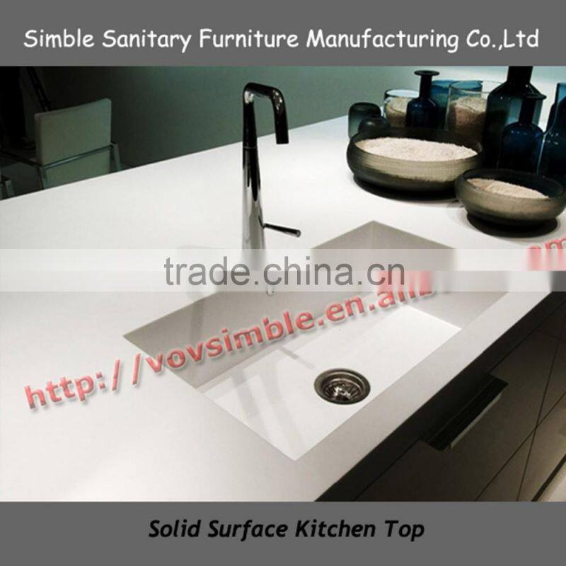 white Luxury kitchen sink water tank