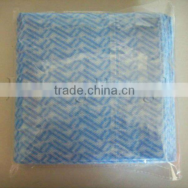 75g 70% Viscose 30% Polyester Antibacteria Spunlace Nonwoven Cleaning Cloth/wipe