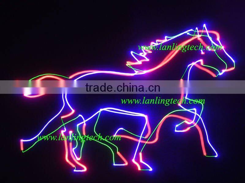 1800mW luces para discoteca RGB cabeza movil