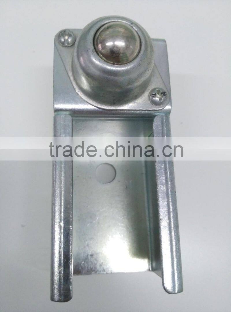 JY-2044CN|Universal ball roller track connector|Slide rail metal joint|Metal clamp for roller track