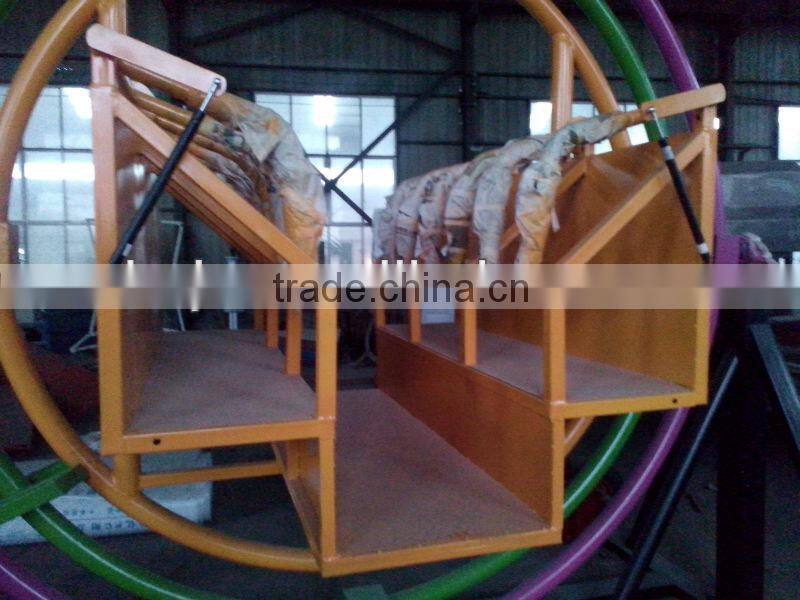 HOT sale family ride human gyroscope with led light