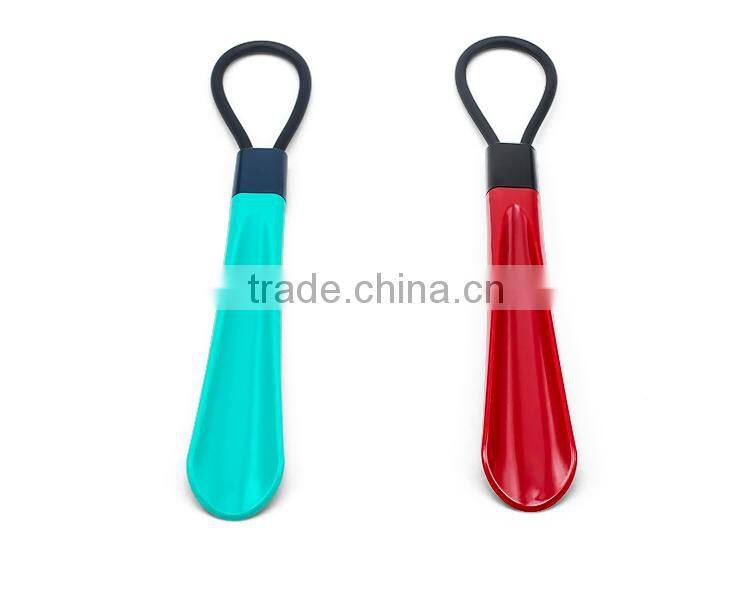 OEM LOGO 30cm Length plastic shoehorn