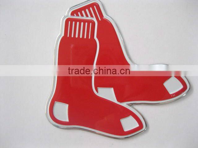 Socks Metal Logo Sticker Label Decals