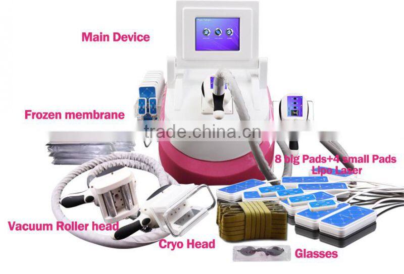 Hot sell 3 in 1 Smart Lipo Laser Vacuum RF Roller Machine