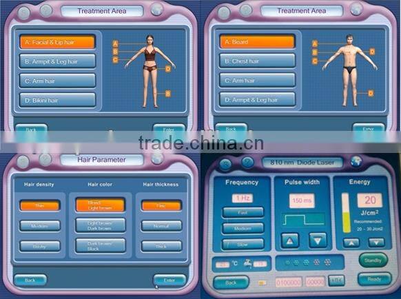 Apolomed 808 diode laser hair removal machine skin rejuvenation laser diode