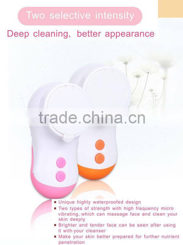 Reducing & erasing fine pimples & blackheads facial cleaning brush