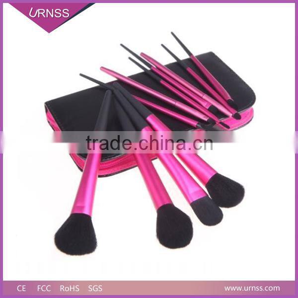China oem manufacturer makeup kabuki brush, 10 pcs kabuki makeup brush set, Synthetic hair kabuki makeup brush set