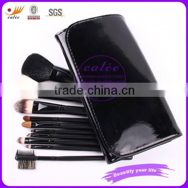 Goat hair 12pcs brushes for makeup