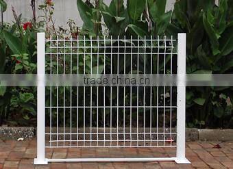 Hot Dipped Customized Pvc Coated Wire Mesh Color Steel Fence Panel
