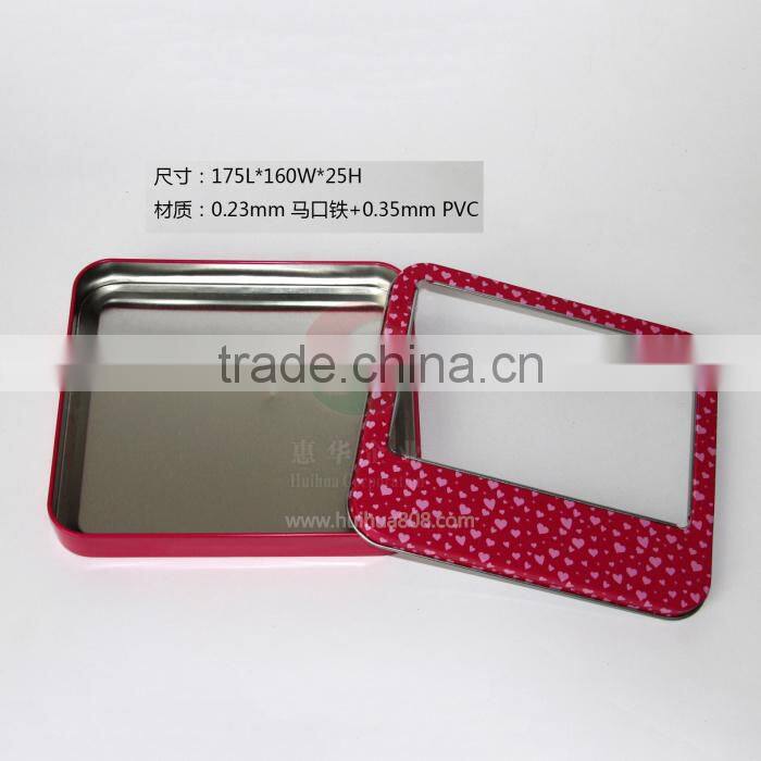 PVC bucket /barrel for gift plastic tube