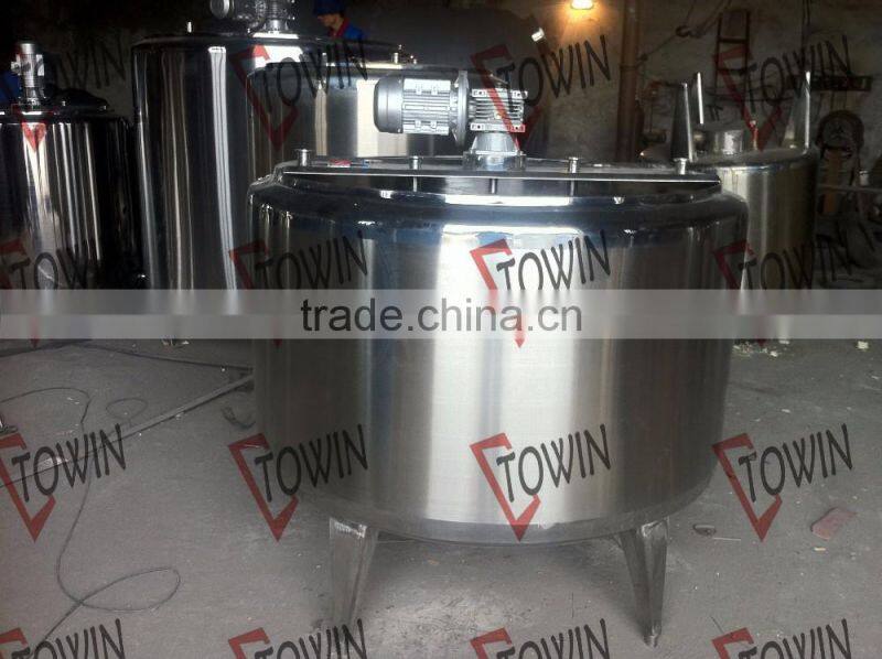 500L-15000L Custom Horizontal Stainless Steel Milk Chiller/chilling machine