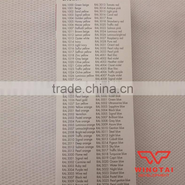 Germany Ral color card K7