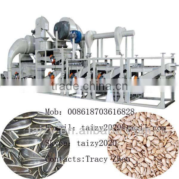 500kg/h sunflower seeds dehuller machine//008618703616828