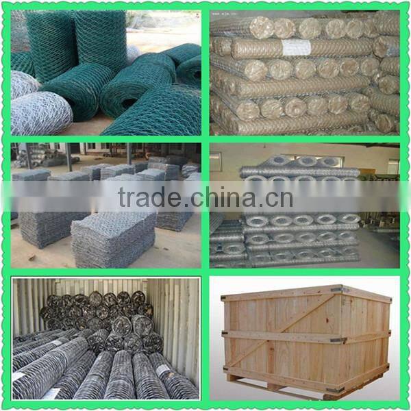 2mx1mx1m Heavy Duty Galvanized hexagonal wire mesh type gabion mattres