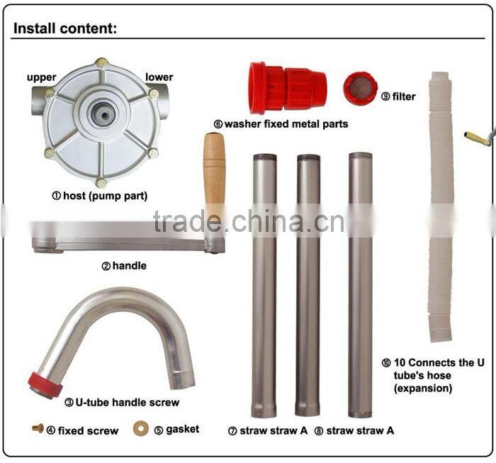 New arrived SINGFLO aluminium kerosene pump