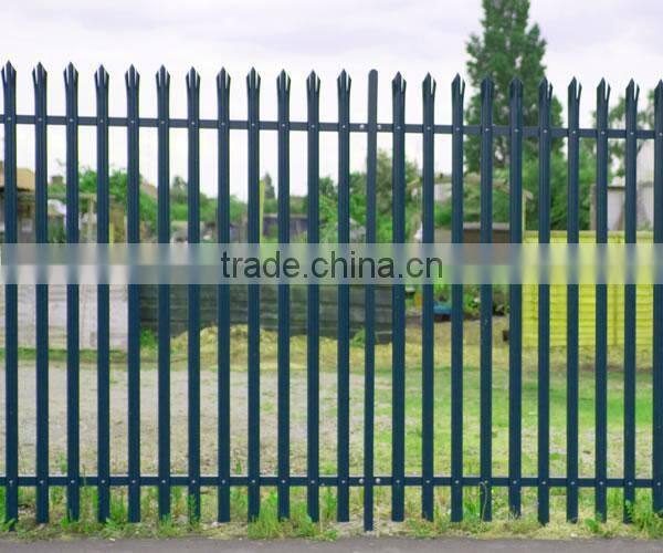Euro palisade fence wrought iron fence garden fencing (Anping factory)
