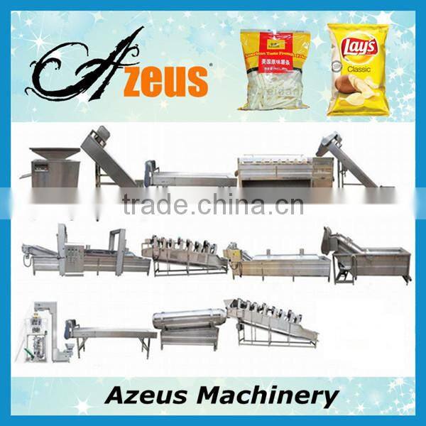 alibaba China 800kg/h full automatic half frozen potato production line
