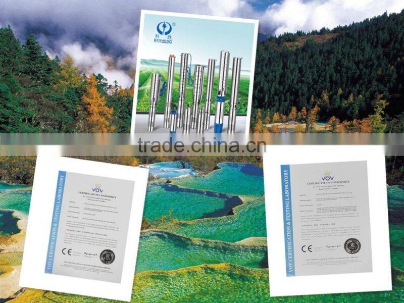 4 Inch solar submersible water pump