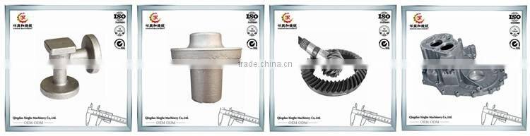 Zamak casting die cast light empty housing with powder coating