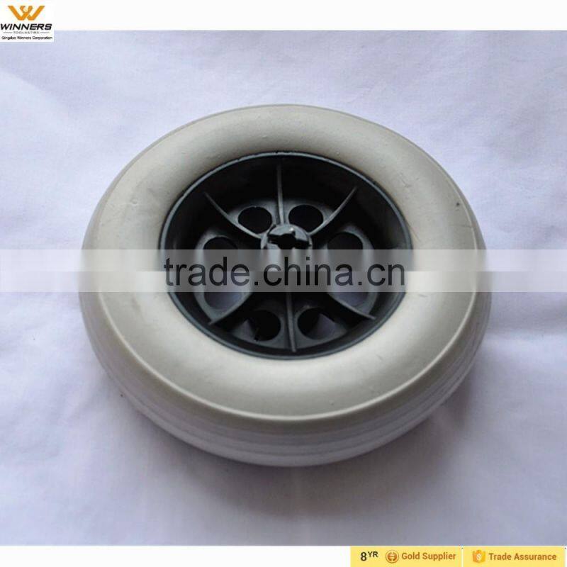 6 inch eva foam lightweight folding trolley wheel