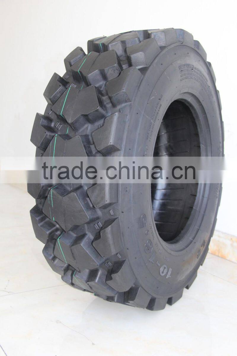 China used tyre wheel barrow tire skid steer tyre 10-16.5 12-16.5 15-19.5 11L-16