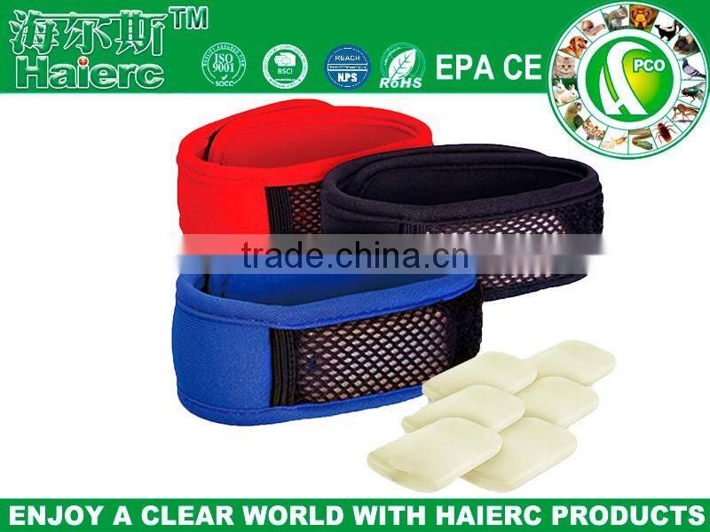 Haierc Clorful Mosquito Repellent Band Promotional Mosquito Repellent Bracelet